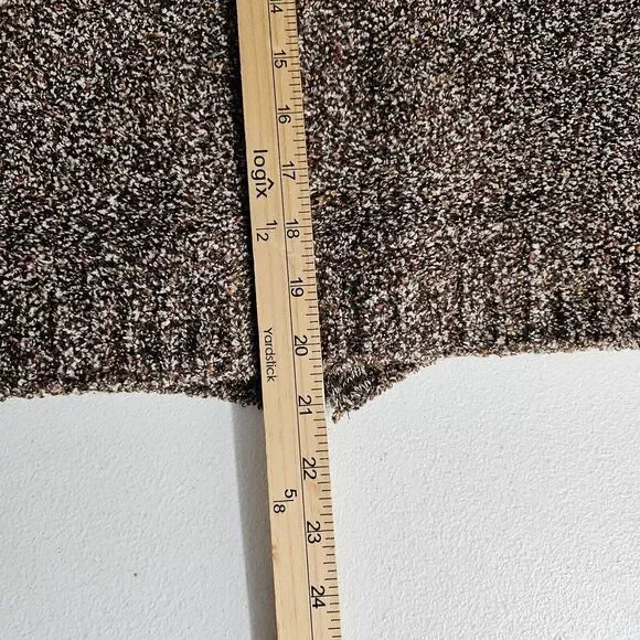 Christopher & Banks Vest Sz S Brown Boucle Full Zip Sweater Classic Preppy EUC - Picture 8 of 11